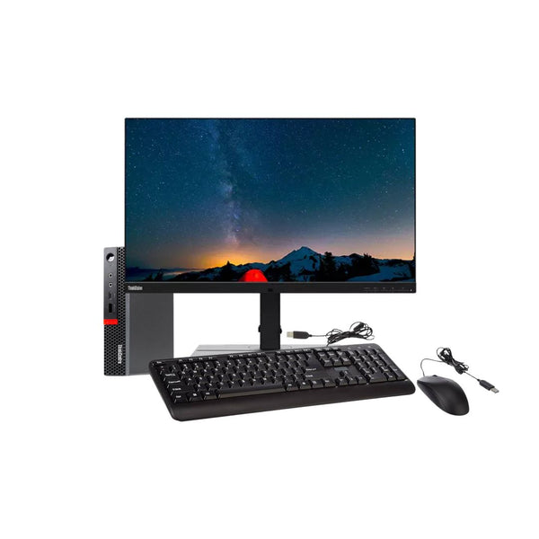 Lenovo Thinkstation P320 Tiny I7-7700t 16gb 512gb Nvme Quadro P600 Win 10 with free CD-ROM Caddy