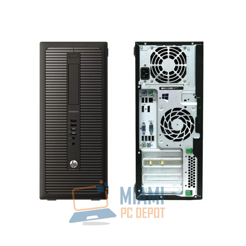 Computadora de escritorio HP EliteDesk 600 G1, Intel Core i7-4770 a 3,40 GHz, 16 GB DDR3, 256 GB SSD, DVD-RW (renovado)